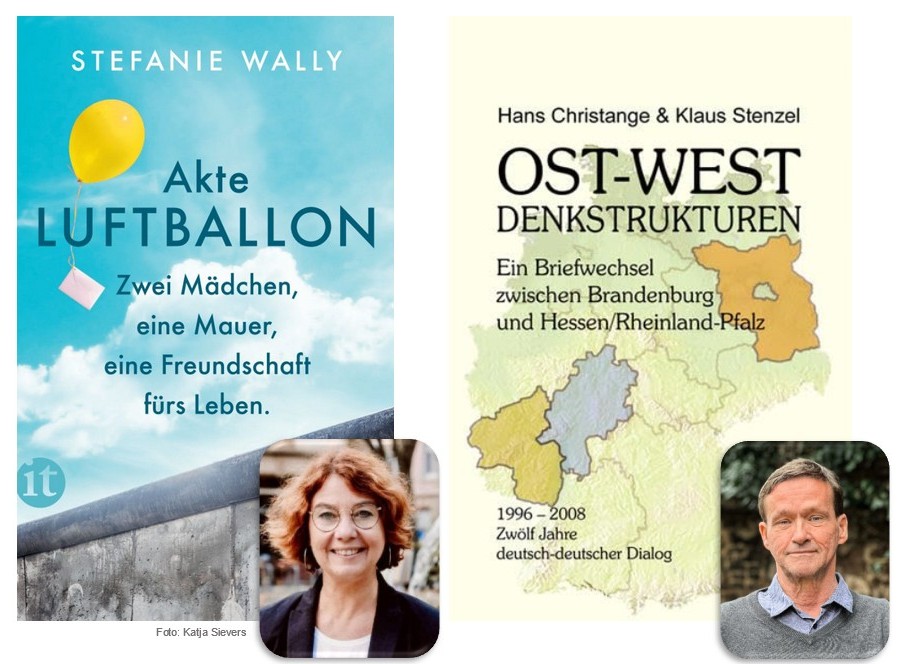 Lesung und Gespräch: „Akte Denkstrukturen - Zwei deutsche Brieffreundschaften“ mit Stefanie Wally und Klaus Stenzel